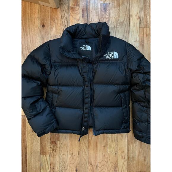 THE NORTH FACE Womens 1996 RETRO NUPTSE BLACK 700 Down puffer jacket XS - Picture 1 of 3